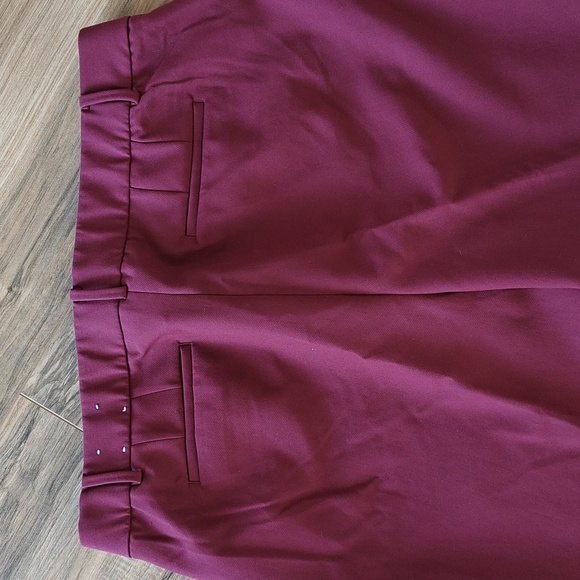 EUC Cranberry Petite Hampshire Ankle Dress Pants - Picture 4 of 6
